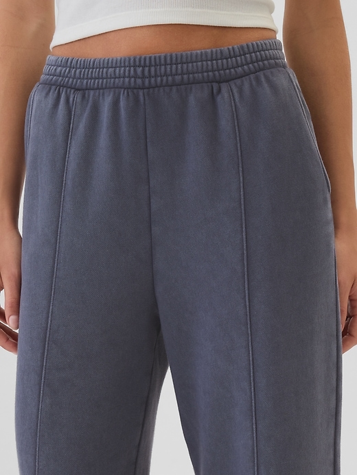 Image number 4 showing, Seamed Wide-Leg Pants