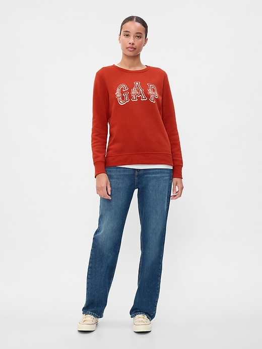 Image number 3 showing, Relaxed Western Gap Logo Sweatshirt