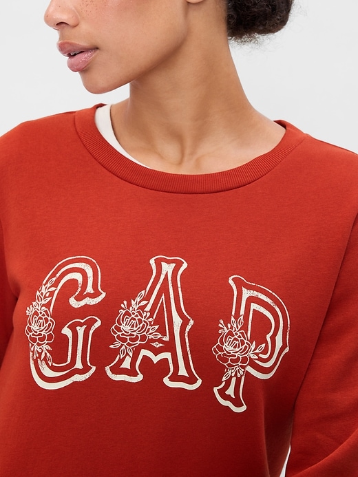 Image number 4 showing, Relaxed Western Gap Logo Sweatshirt