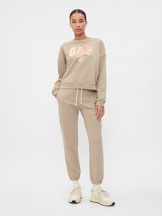 Gap × Disney Oversized Minnie Mouse Logo Sweatshirt