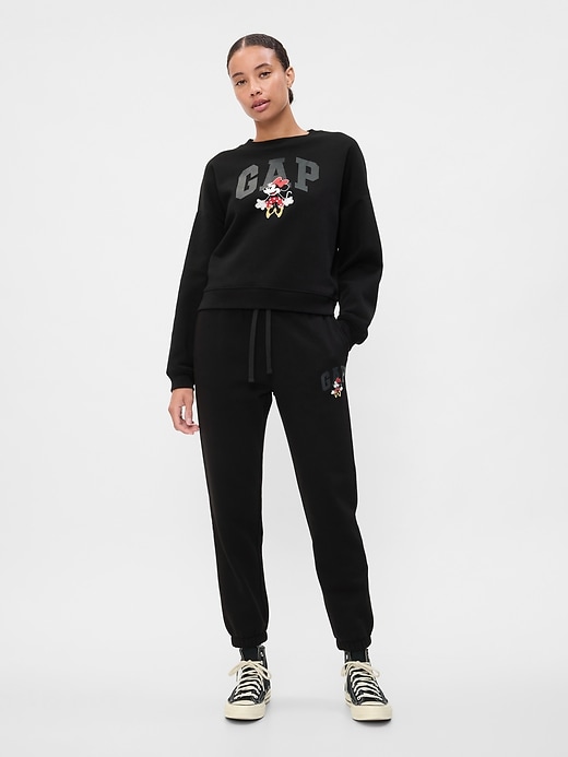 Image number 1 showing, Gap &#215 Disney Minnie Mouse Gap Logo Joggers
