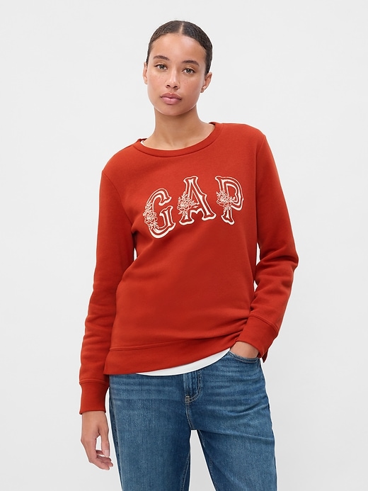Image number 1 showing, Relaxed Western Gap Logo Sweatshirt