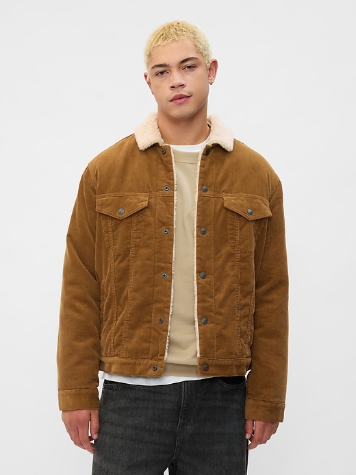 Sherpa-Lined Icon Corduroy Jacket | Gap Factory Sherpa-Lined Icon Corduroy Jacket | Gap Factory