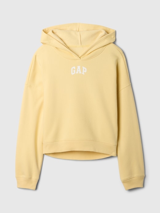 Image number 5 showing, Relaxed Gap Mini-Logo Cropped Hoodie