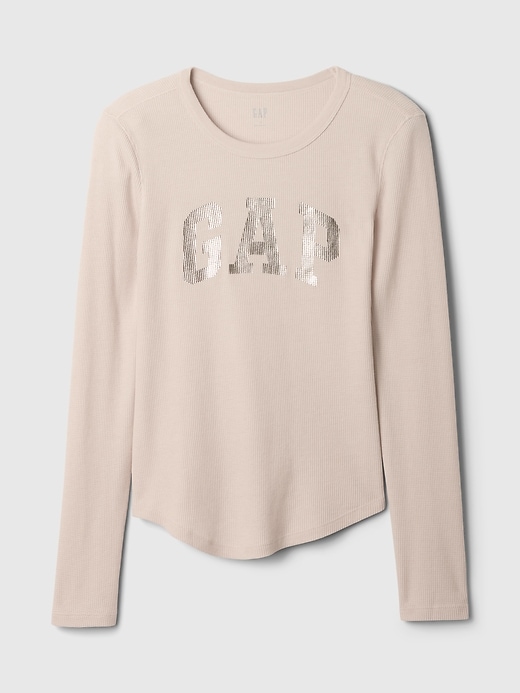 Waffle-Knit Crewneck T-Shirt | Gap Factory