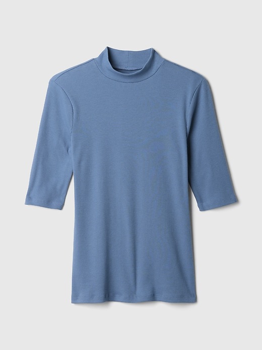Favorite Ribbed Mockneck Top | Gap Factory