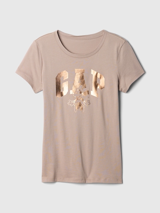 Image number 5 showing, Gap &#215 Disney Minnie Mouse Gap Logo Shorts