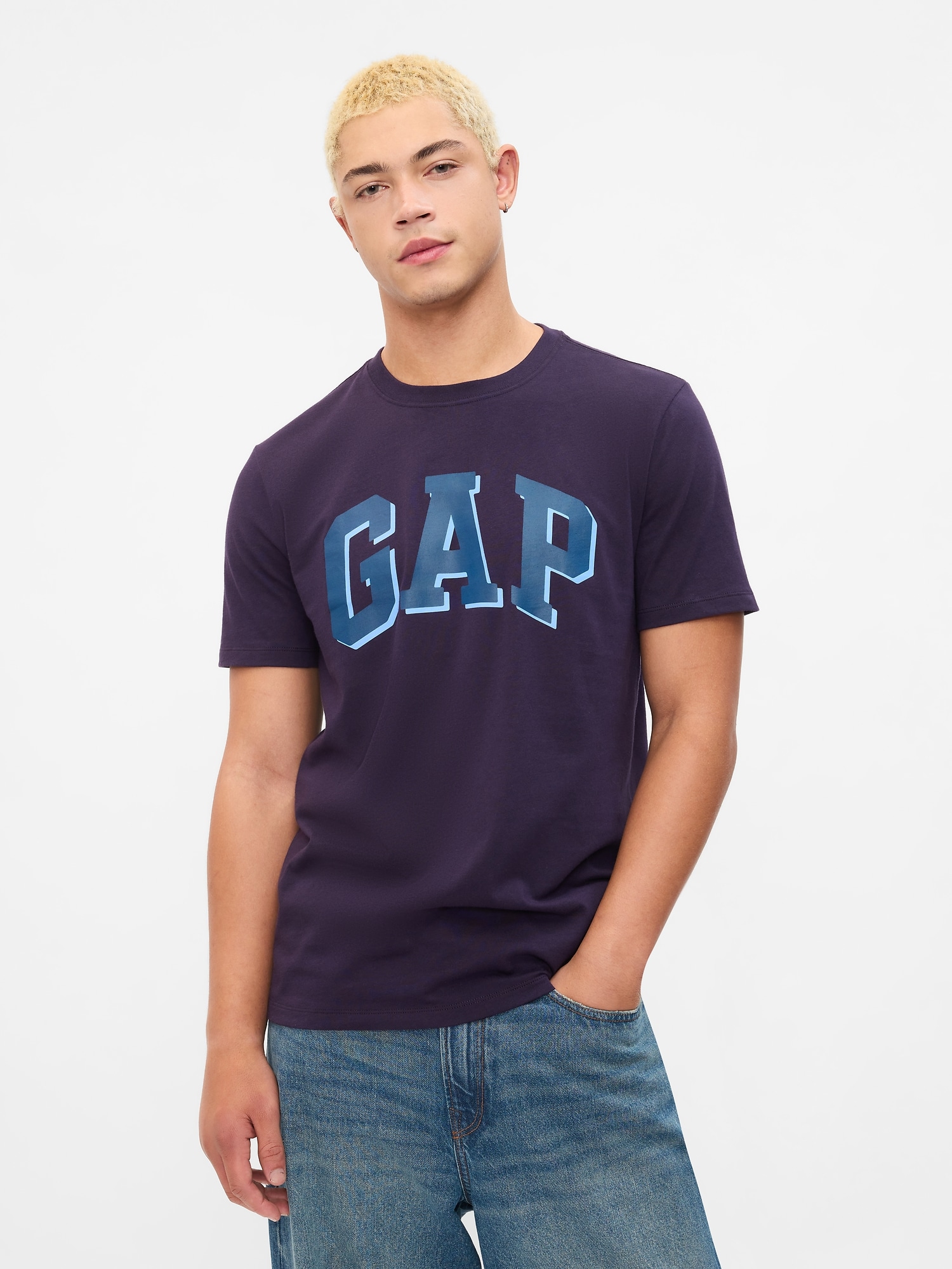Everyday Soft Gap Logo T Shirt Gap Factory