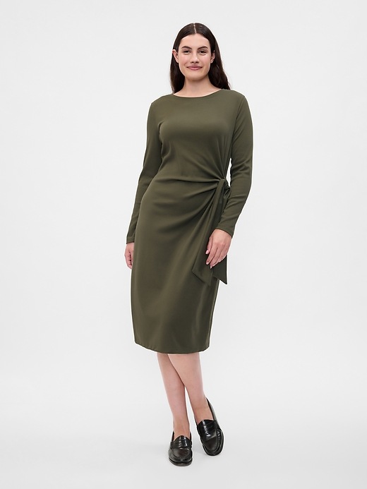 knee length dresses for ladies Women'sEirly Sarong Sleeveless Silk Midi Dress S/M/L Nude Mean Blvd Nude / L