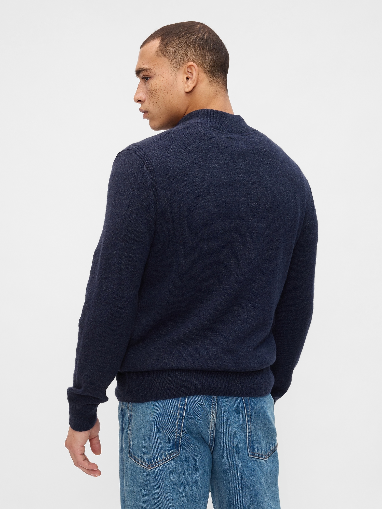 新品　Local GOLF | Henley Thermal MOCK NECK Sky Captain Vintage Thermal Henley - Buck Mason- Modern