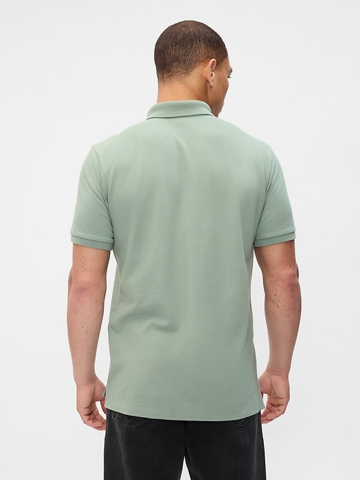 Image number 2 showing, Stretch Pique Polo Shirt