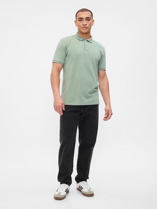 Image number 3 showing, Stretch Pique Polo Shirt