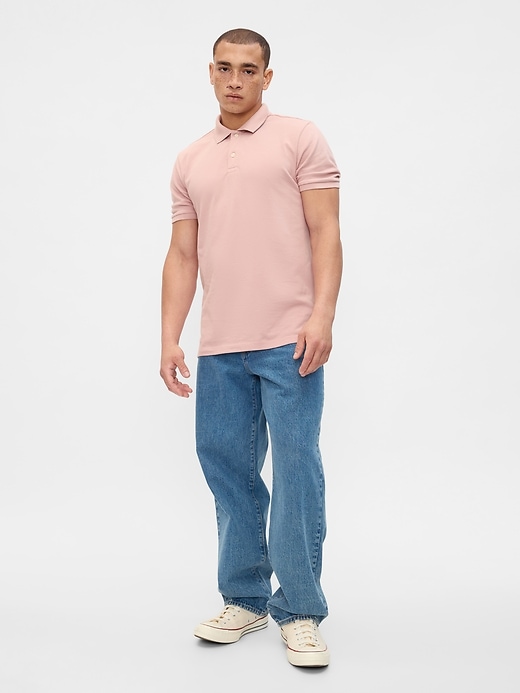 Image number 3 showing, Stretch Pique Polo Shirt