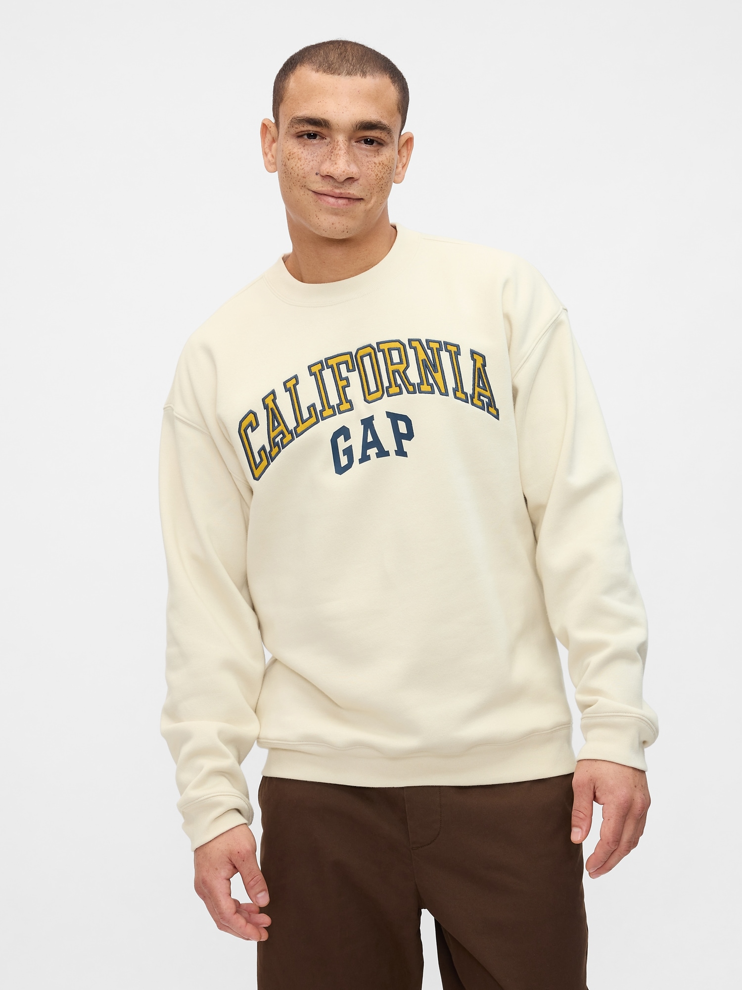 Relaxed Gap Logo Graphic Sweatshirt Gap Factory