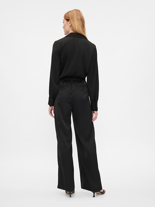 Image number 4 showing, Easy Satin Trousers