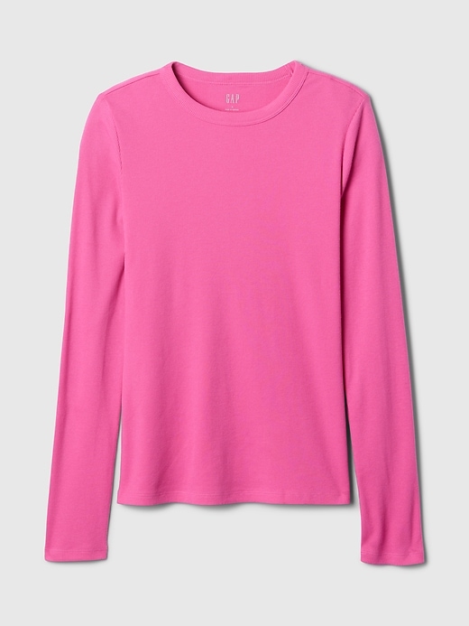 Image number 5 showing, Ribbed Crewneck T-Shirt