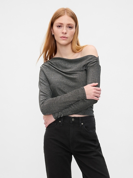 Shine One-Shoulder Top | Gap Factory