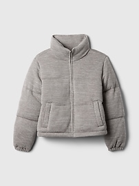 Relaxed Short Puffer Jacket