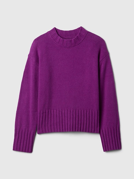 Image number 5 showing, CashSoft Relaxed Crewneck Sweater