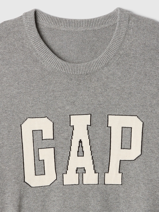 Image number 4 showing, Relaxed Gap Logo Intarsia Sweater