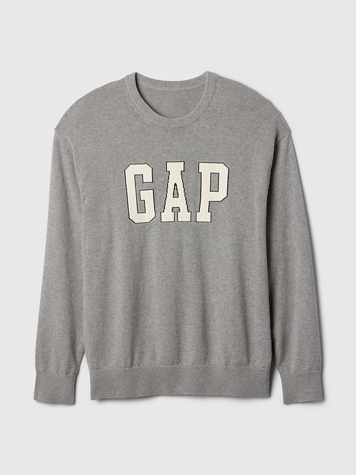 Image number 5 showing, Relaxed Gap Logo Intarsia Sweater