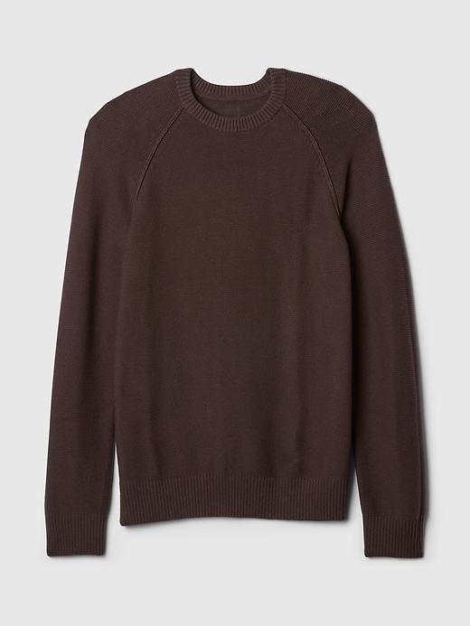 Image number 5 showing, Garter Crewneck Sweater