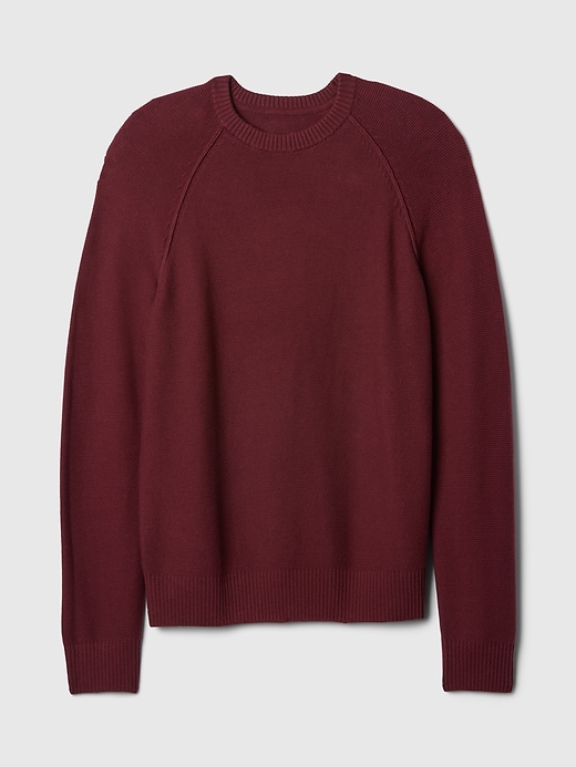 Image number 4 showing, Garter Crewneck Sweater