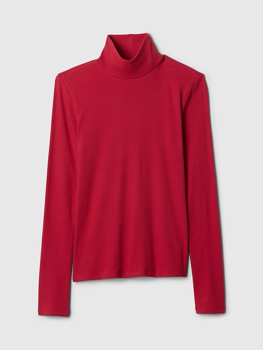 Ribbed Turtleneck T-Shirt | Gap Factory