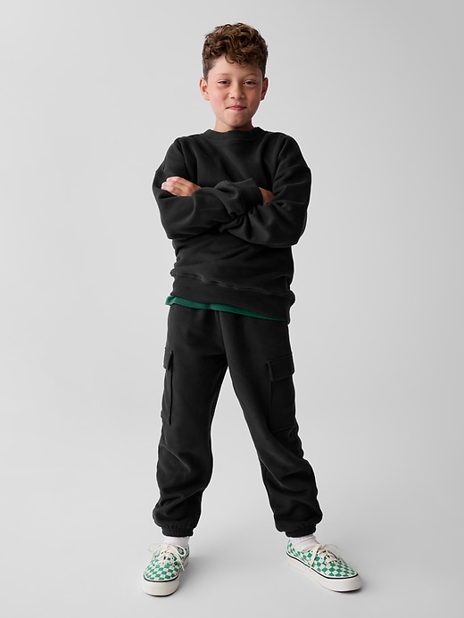 Image number 2 showing, Kids Relaxed Vintage Soft Sweatshirt