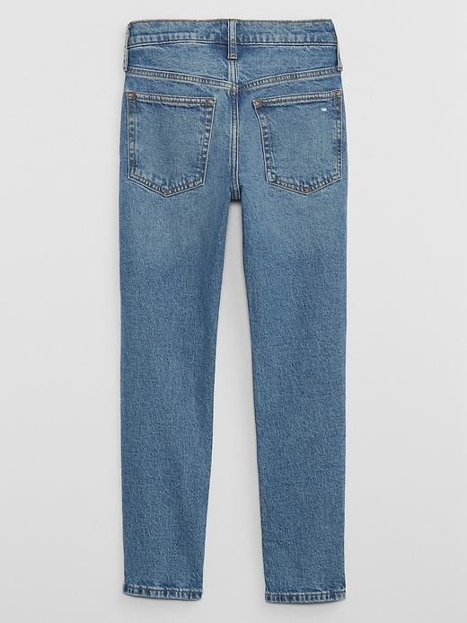 Image number 4 showing, Kids Distressed Slim Taper Jeans