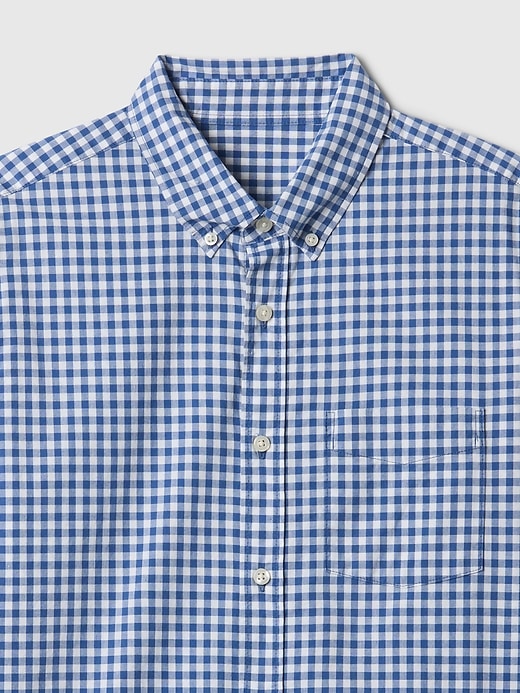 Image number 4 showing, Stretch Poplin Shirt in Standard Fit