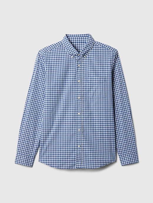 Image number 5 showing, Stretch Poplin Shirt in Standard Fit