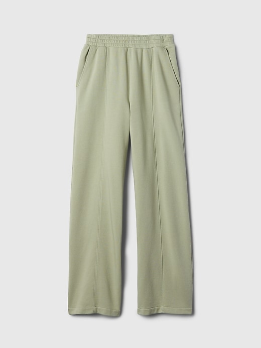 Image number 5 showing, Seamed Wide-Leg Pants