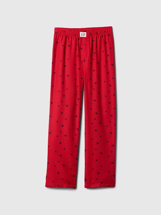 Image number 1 showing, Kids 100% Recycled Flannel PJ Pants
