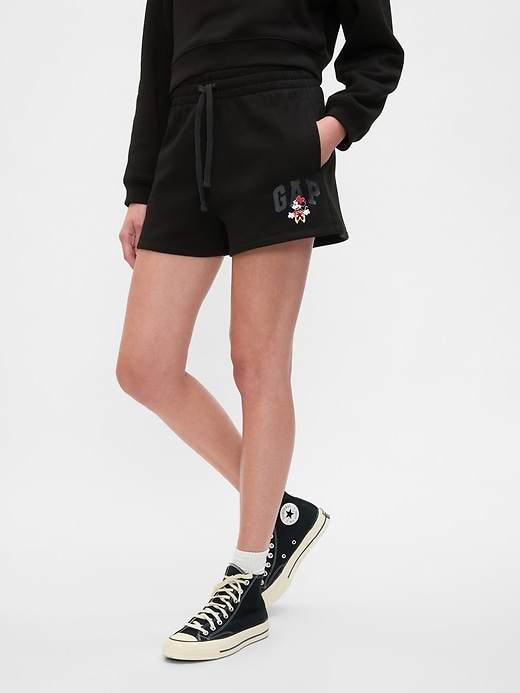Image number 3 showing, Gap &#215 Disney Minnie Mouse Gap Logo Shorts