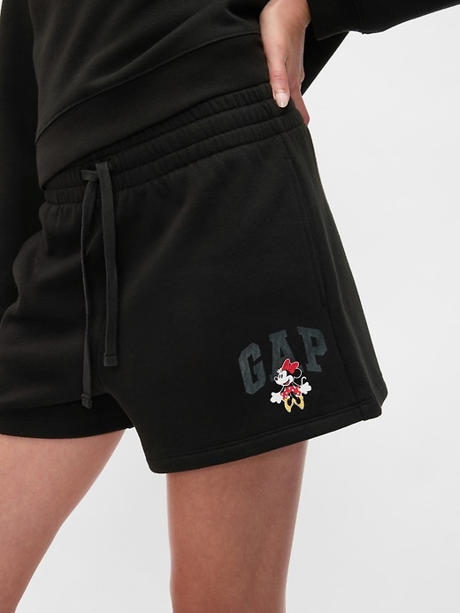 Image number 4 showing, Gap &#215 Disney Minnie Mouse Gap Logo Shorts