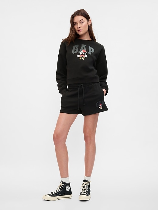 Image number 1 showing, Gap &#215 Disney Minnie Mouse Gap Logo Shorts