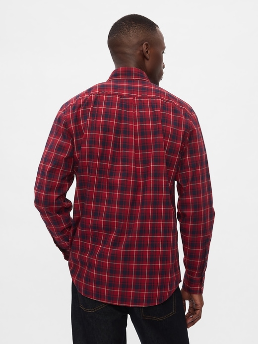 Image number 2 showing, Stretch Poplin Shirt in Standard Fit