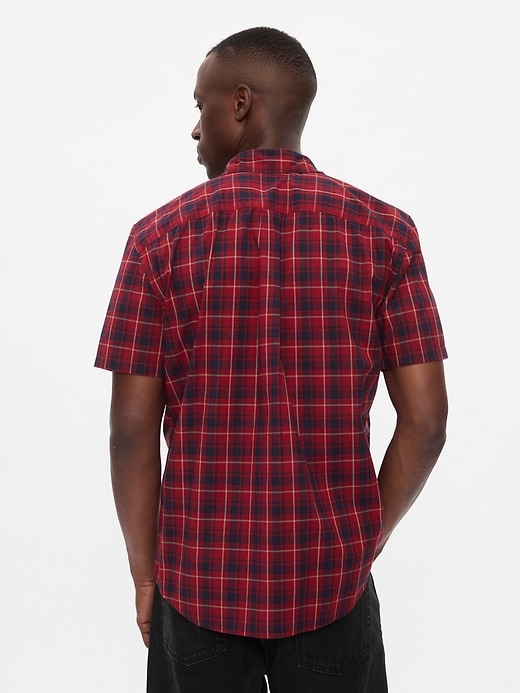 Image number 2 showing, Stretch Poplin Shirt in Standard Fit
