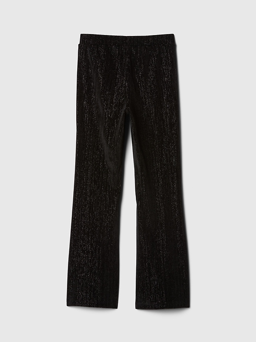 Image number 2 showing, Shine Velvet Flare Leggings