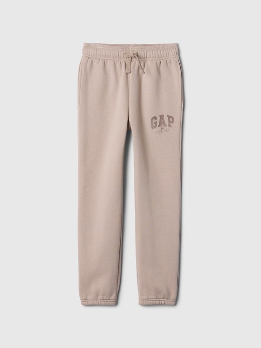 View large product image 1 of 1. GapKids &#215 Disney Mickey Mouse Logo Joggers