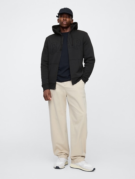 その他 2021-2022 A/W gap COLLECTIONS NEW Y/L Gap Logo Sherpa-Lined Zip Hoodie | Gap Factory