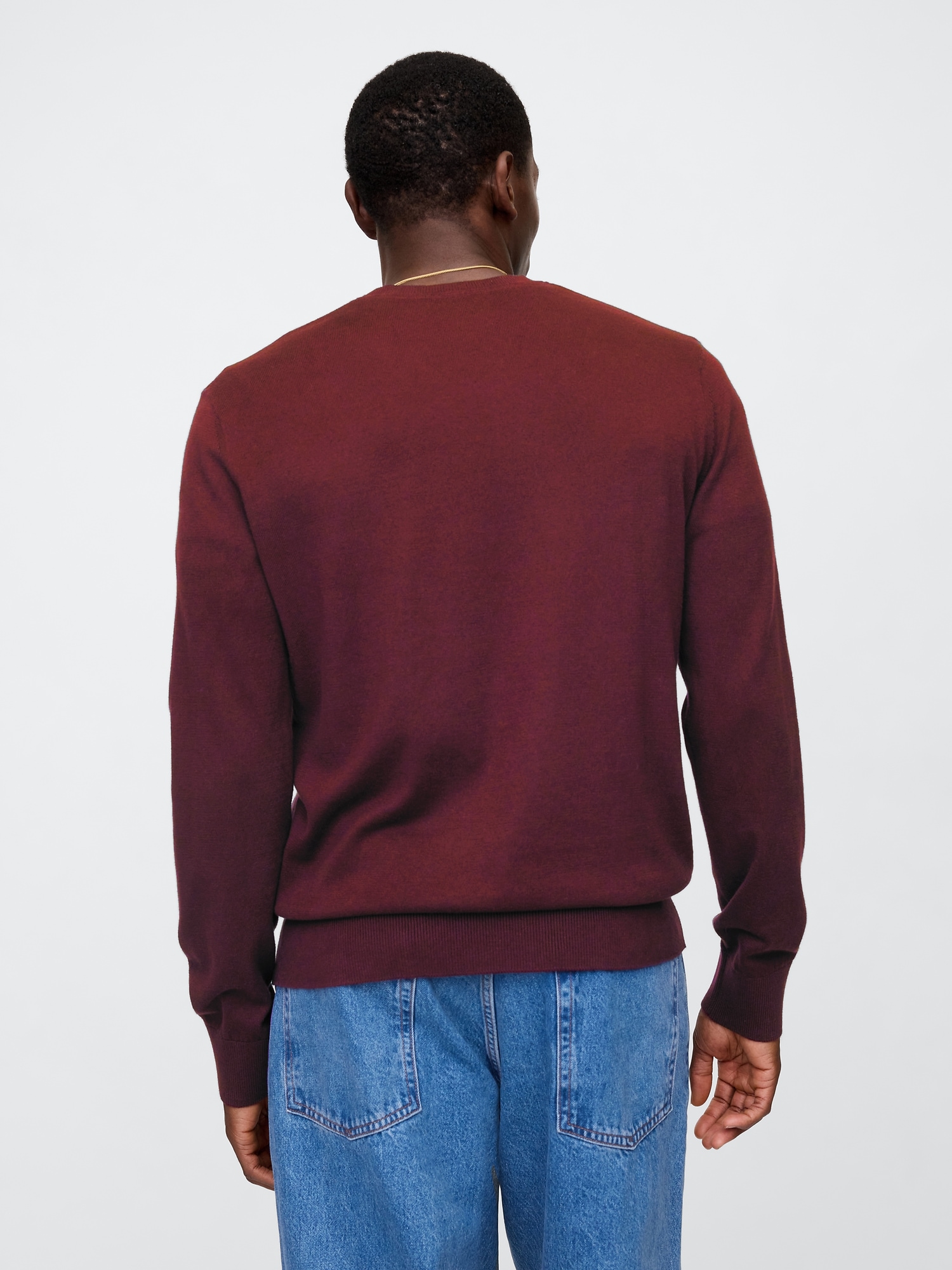 Cotton V-Neck Sweater | Gap Factory