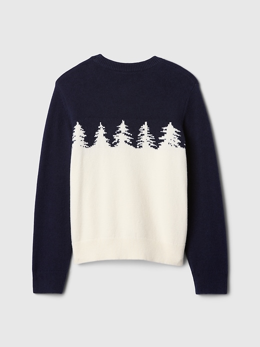 Image number 2 showing, Kids CashSoft Intarsia Sweater