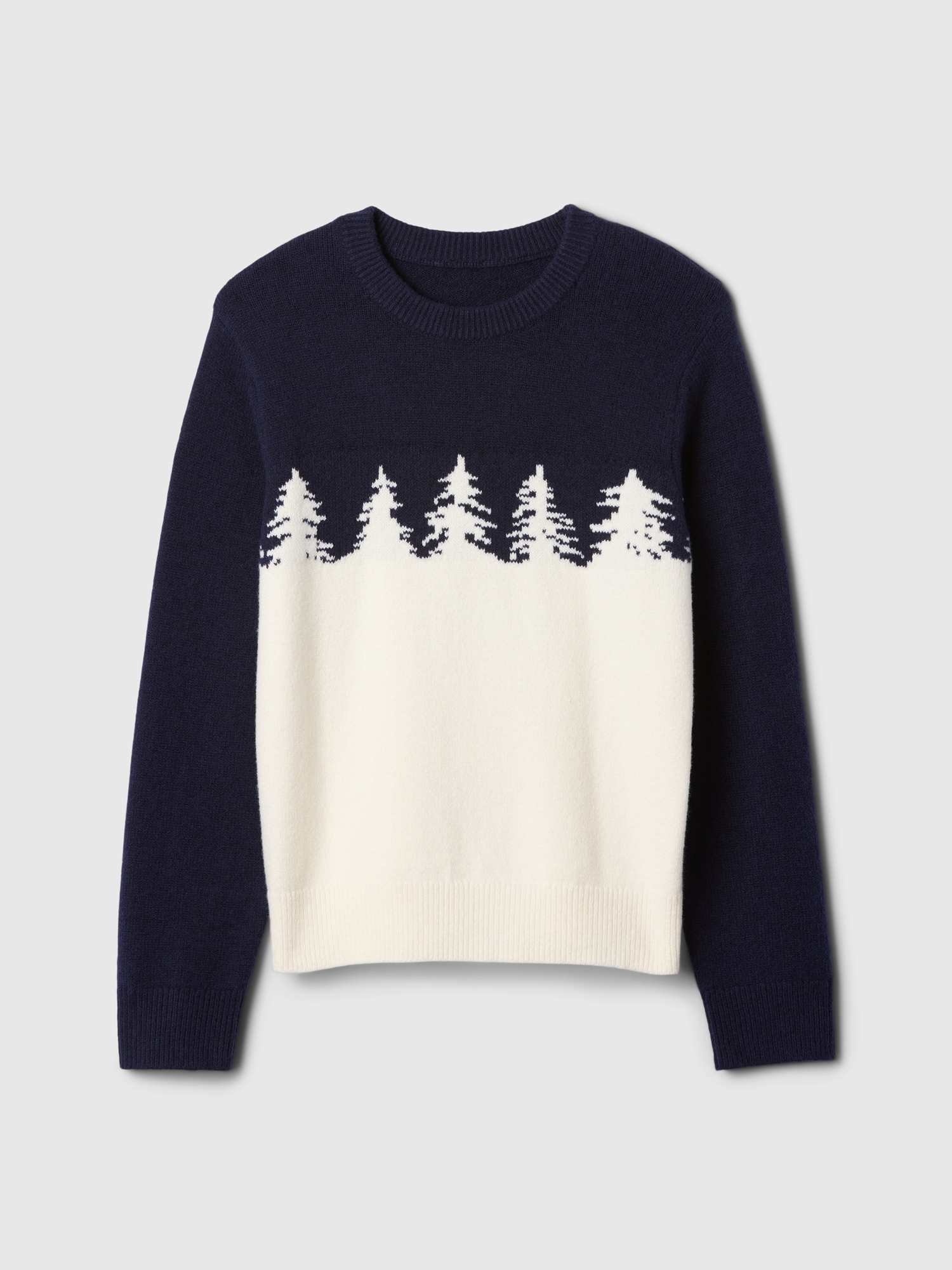 Kids CashSoft Intarsia Sweater