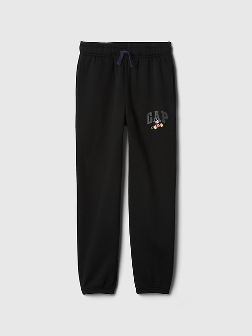 View large product image 1 of 1. GapKids &#215 Disney Mickey Mouse Logo Joggers