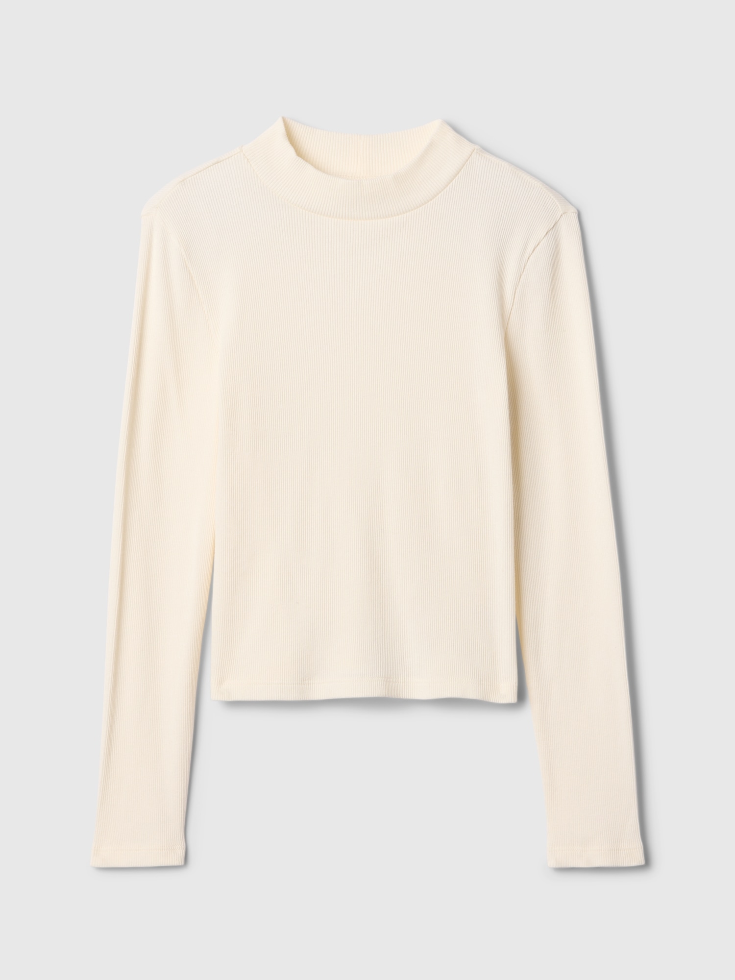 Mockneck Long Sleeve Shirt | Gap Factory