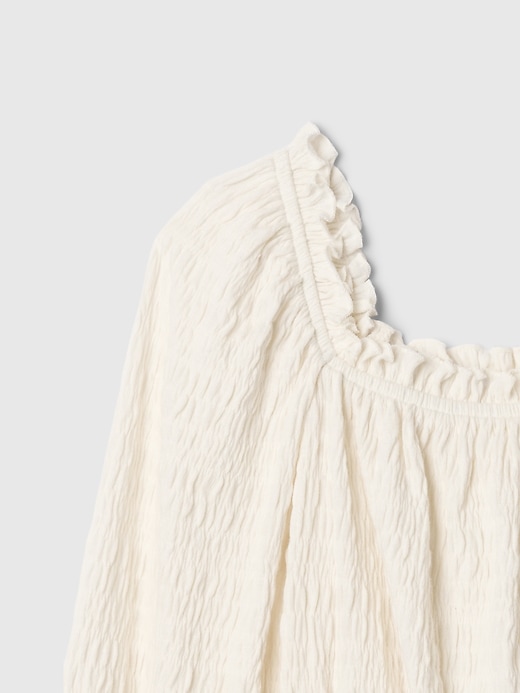 Image number 3 showing, Kids Crinkle Peplum Top