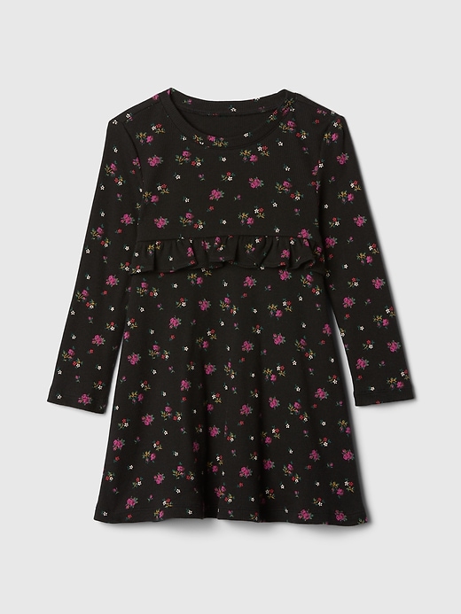 Image number 1 showing, babyGap Ribbed Print Dress