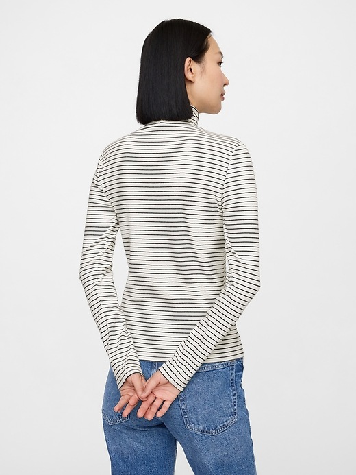 All The Better Grey Ribbed Knit Henley Long Sleeve Tee